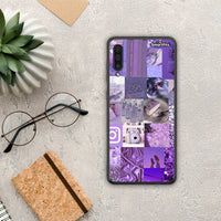 Thumbnail for Purple Aesthetic Collage - Samsung Galaxy A50 / A30s θήκη