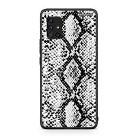 Thumbnail for 24 - Samsung Galaxy A51 5G White Snake Animal case, cover, bumper