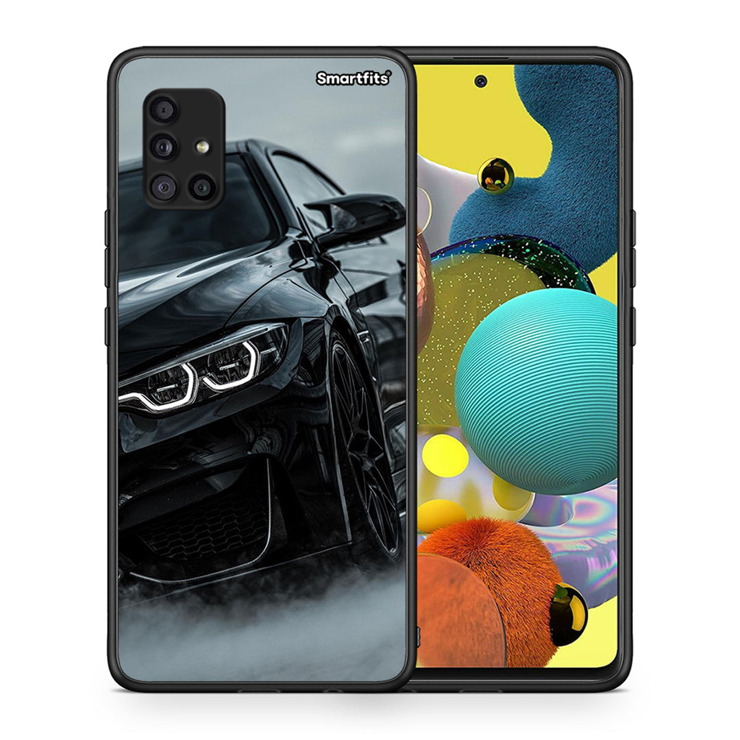 Θήκη Samsung Galaxy A51 5G Black BMW από τη Smartfits με σχέδιο στο πίσω μέρος και μαύρο περίβλημα | Samsung Galaxy A51 5G Black BMW case with colorful back and black bezels