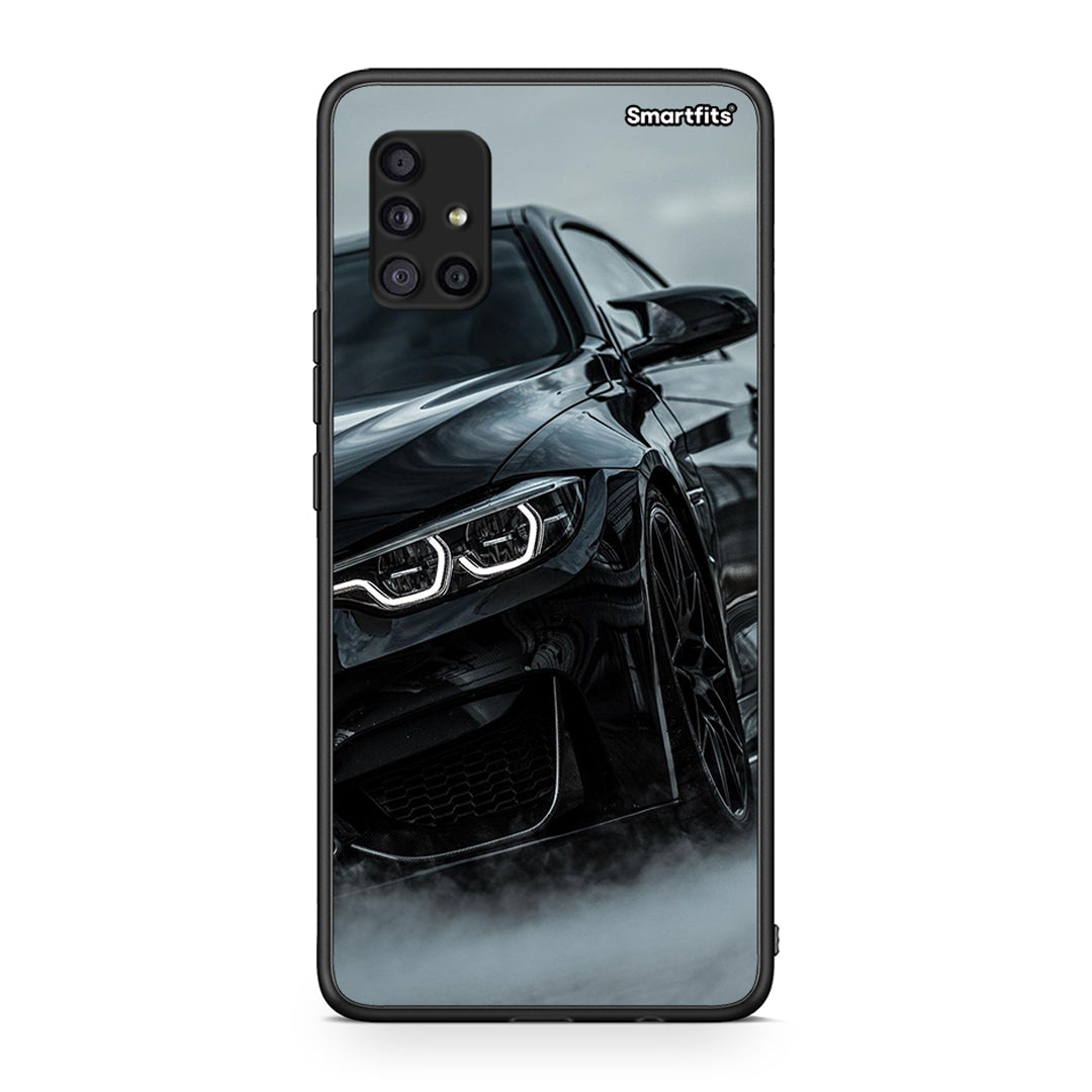 Samsung Galaxy A51 5G Black BMW θήκη από τη Smartfits με σχέδιο στο πίσω μέρος και μαύρο περίβλημα | Smartphone case with colorful back and black bezels by Smartfits