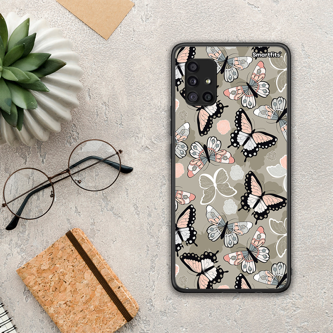 Boho Butterflies - Samsung Galaxy A51 5G θήκη