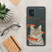 Thumbnail for Cat Goldfish - Samsung Galaxy A51 5G θήκη