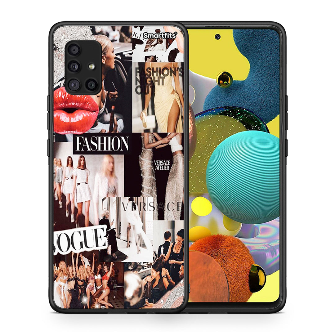 Collage Fashion - Samsung Galaxy A51 5G θήκη