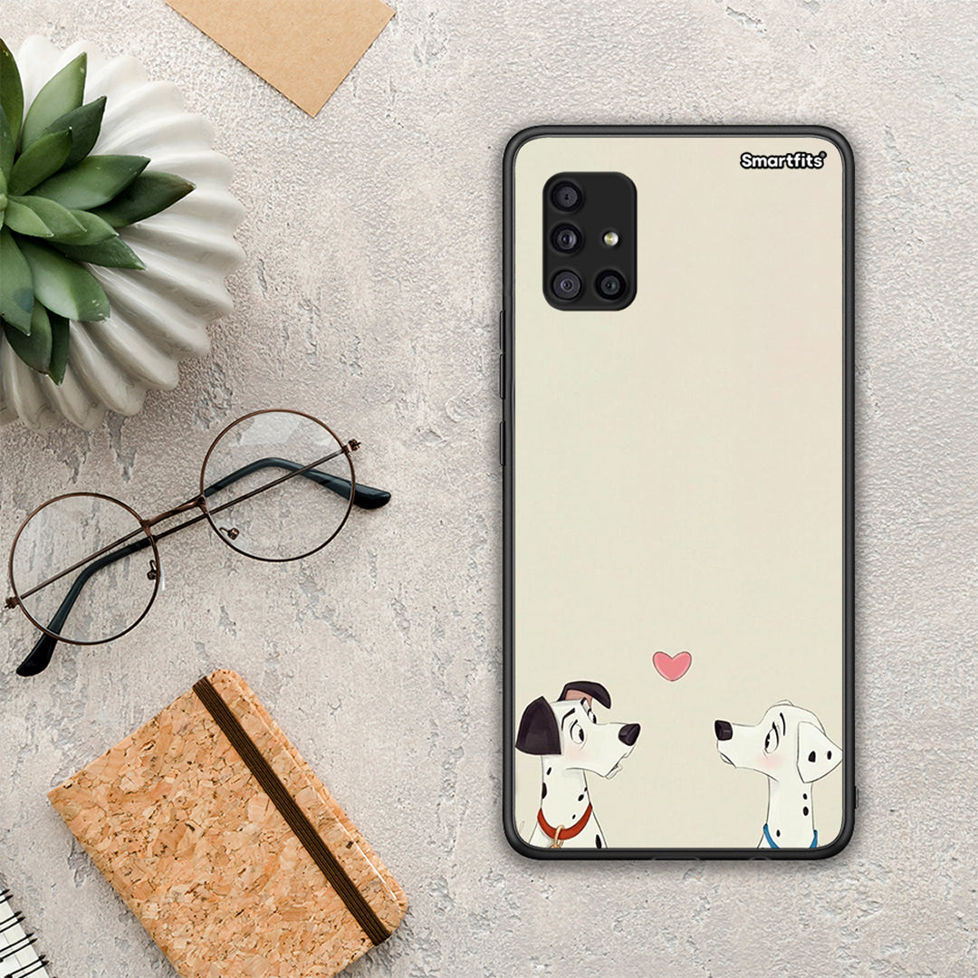 Dalmatians Love - Samsung Galaxy A51 5G θήκη