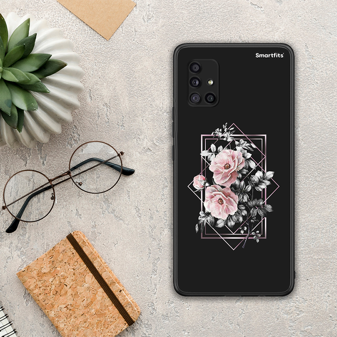 Flower Frame - Samsung Galaxy A51 5G θήκη