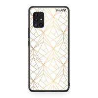 Thumbnail for 111 - Samsung Galaxy A51 5G Luxury White Geometric case, cover, bumper