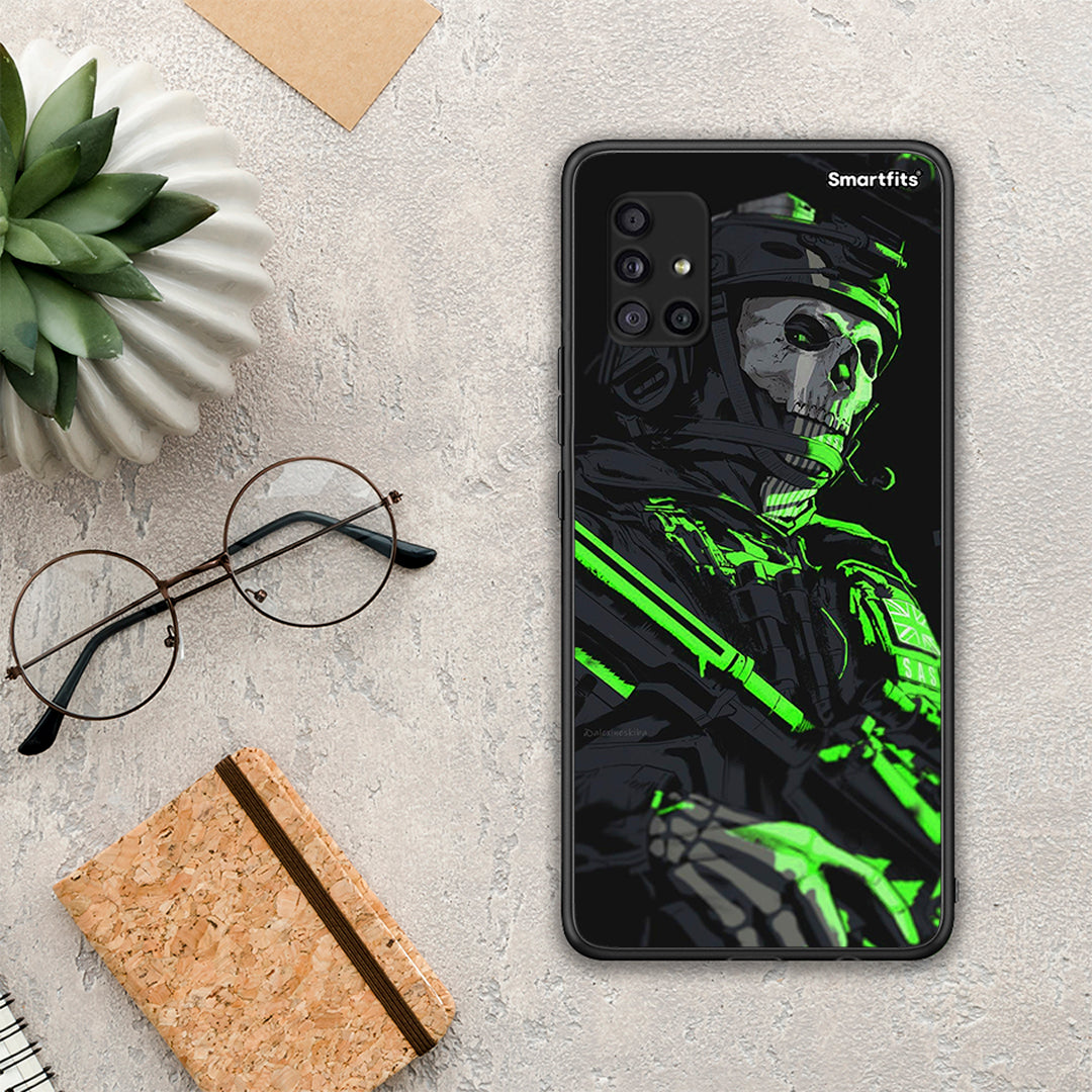 Green Soldier - Samsung Galaxy A51 5G θήκη