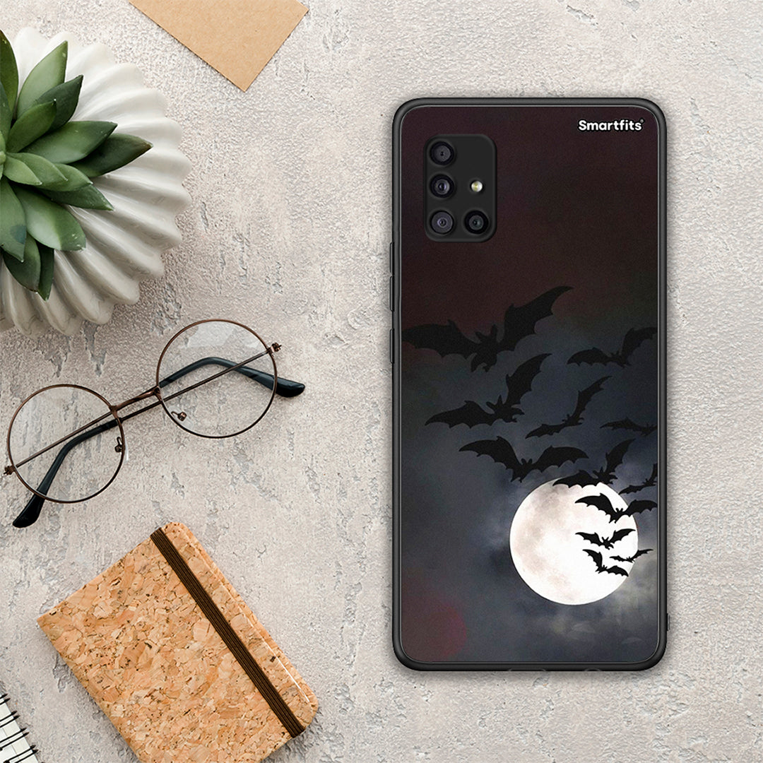 Halloween Bat Night - Samsung Galaxy A51 5G θήκη