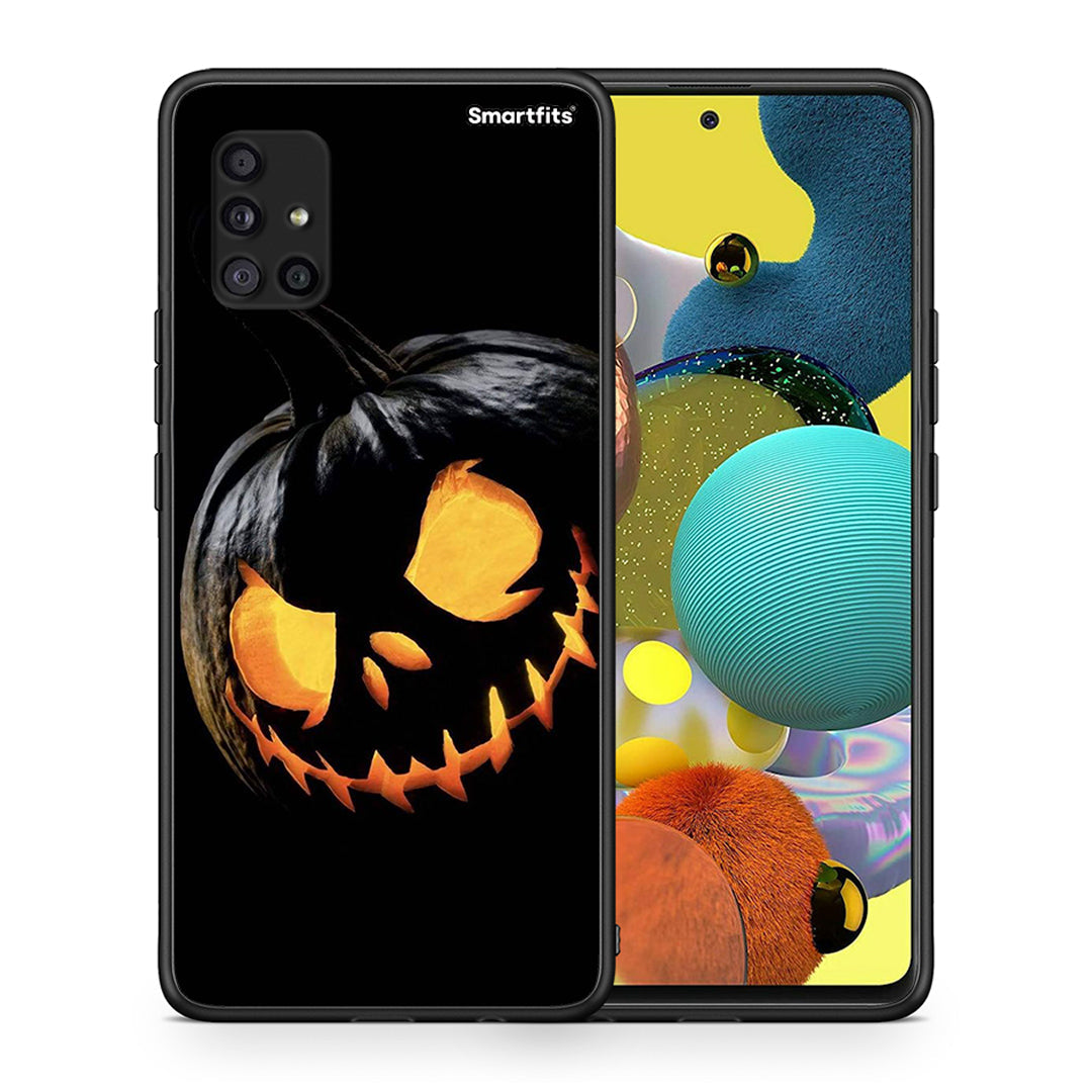 Halloween Scary Pumpkin - Samsung Galaxy A51 5G θήκη