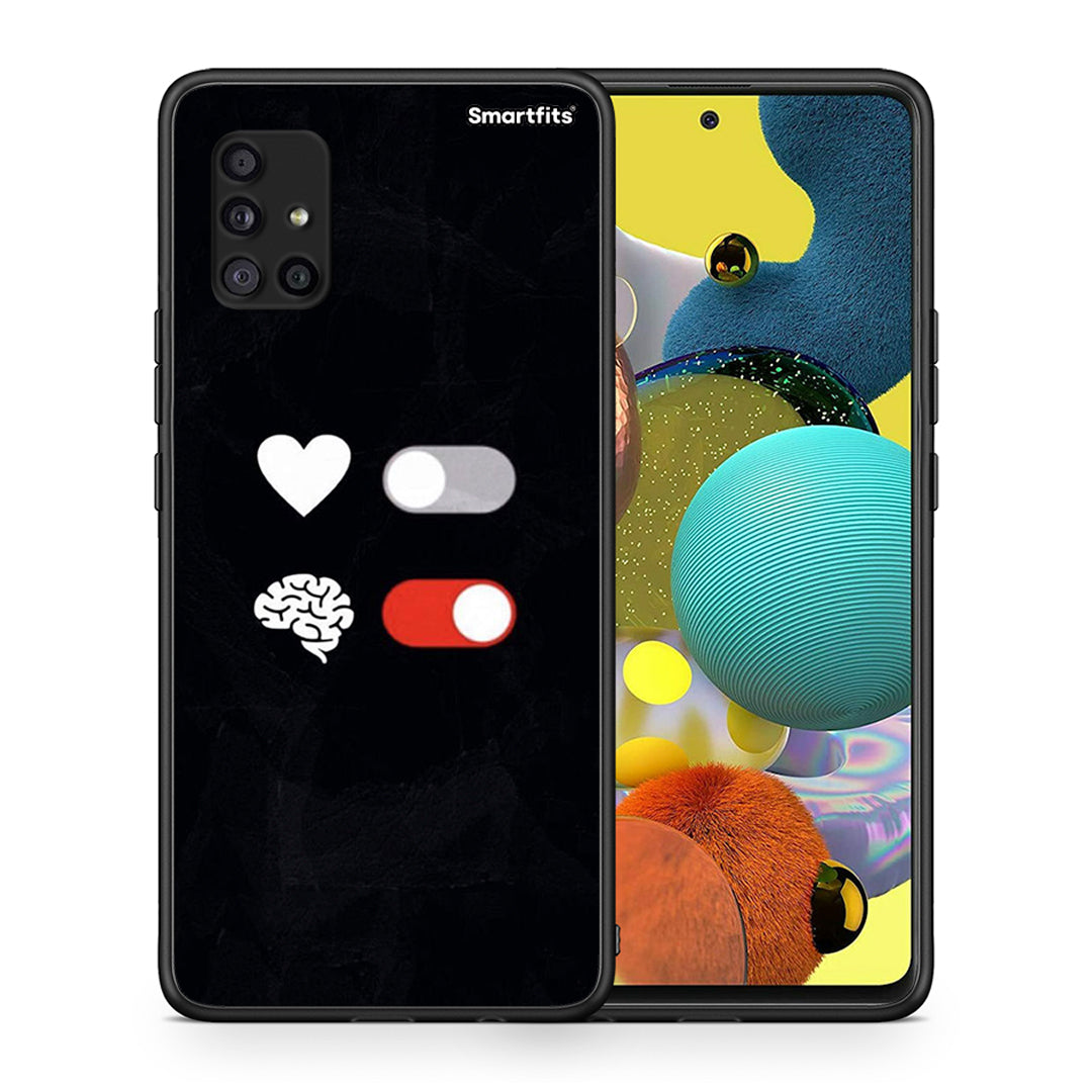 Heart Vs Brain - Samsung Galaxy A51 5G θήκη