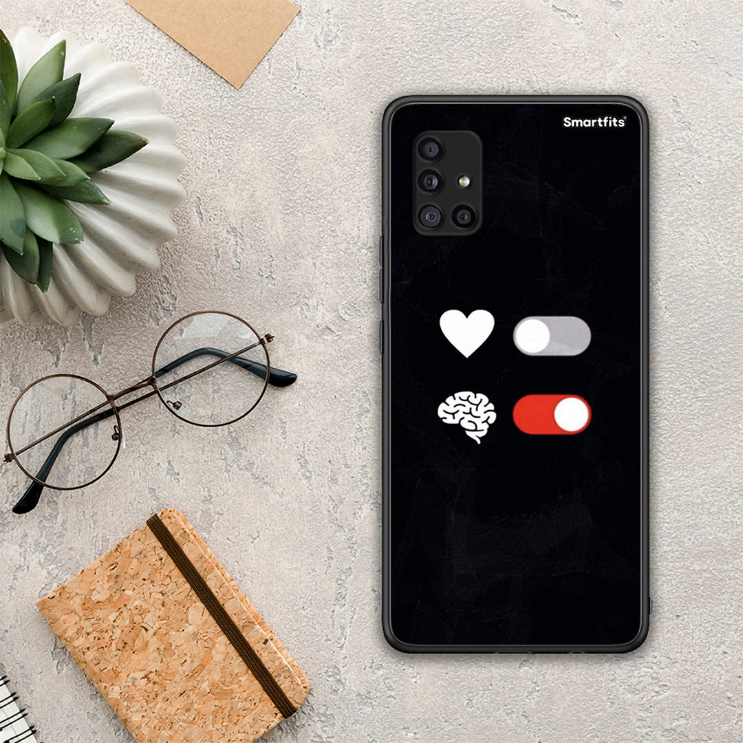 Heart Vs Brain - Samsung Galaxy A51 5G θήκη