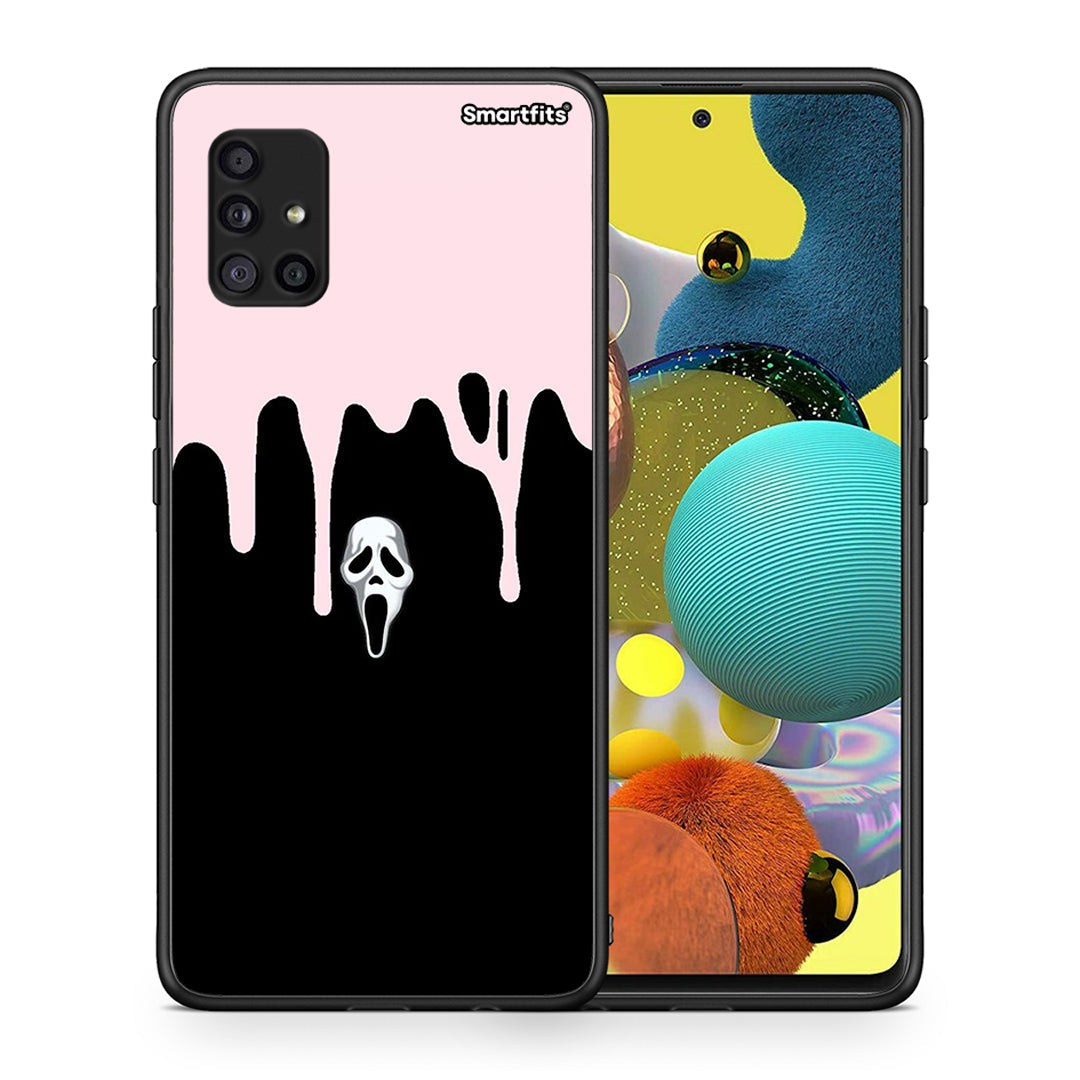 Melting Halloween Mask - Samsung Galaxy A51 5G θήκη