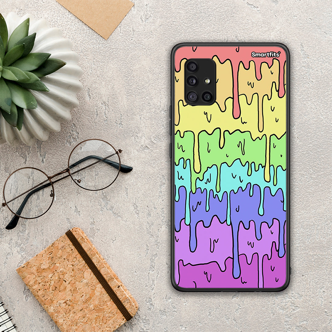 Melting Rainbow - Samsung Galaxy A51 5G θήκη