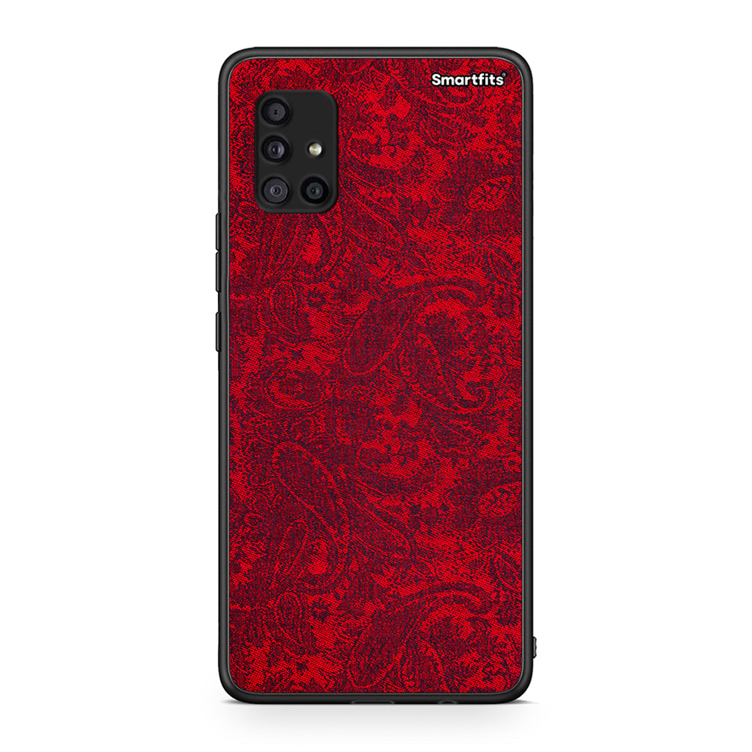 Samsung Galaxy A51 5G Paisley Cashmere θήκη από τη Smartfits με σχέδιο στο πίσω μέρος και μαύρο περίβλημα | Smartphone case with colorful back and black bezels by Smartfits