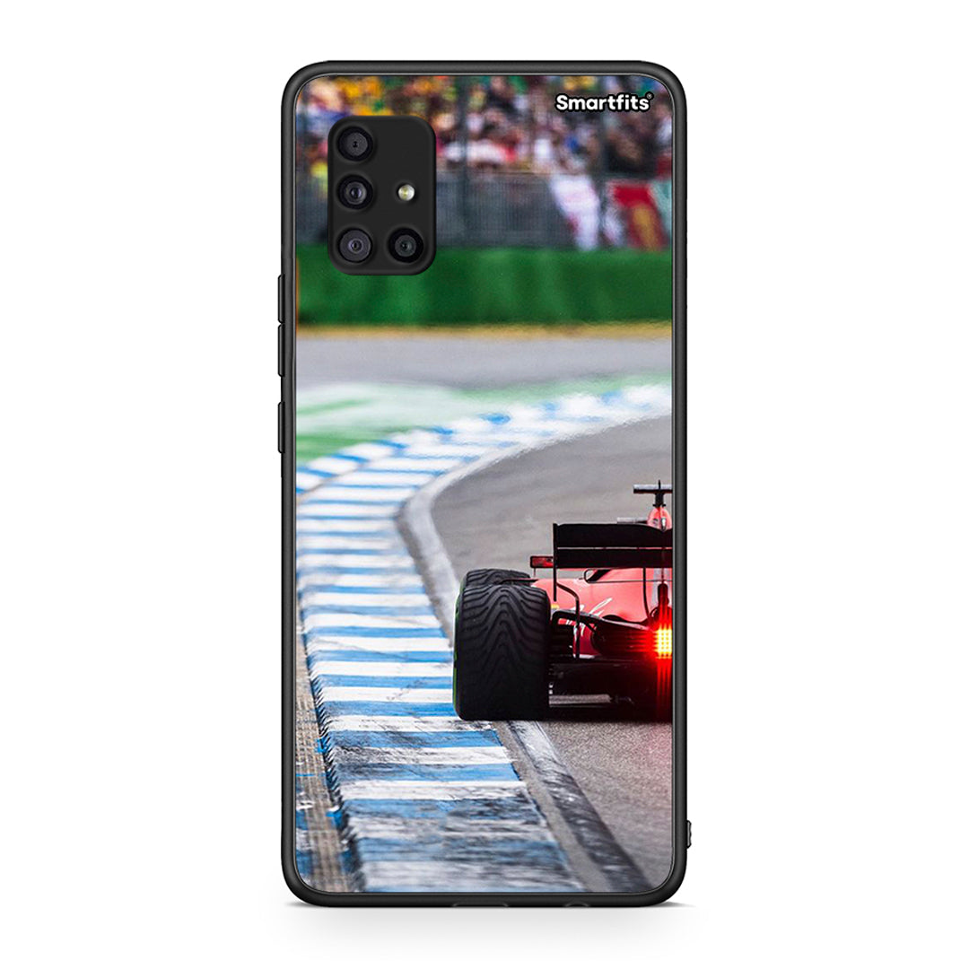 Samsung Galaxy A51 5G Racing Vibes θήκη από τη Smartfits με σχέδιο στο πίσω μέρος και μαύρο περίβλημα | Smartphone case with colorful back and black bezels by Smartfits