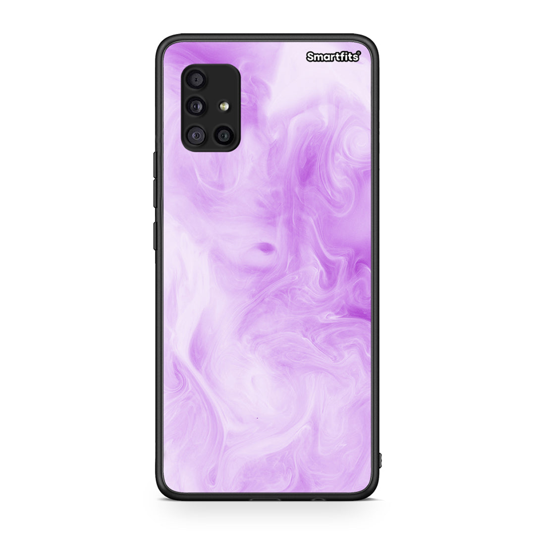 99 - Samsung Galaxy A51 5G Watercolor Lavender case, cover, bumper