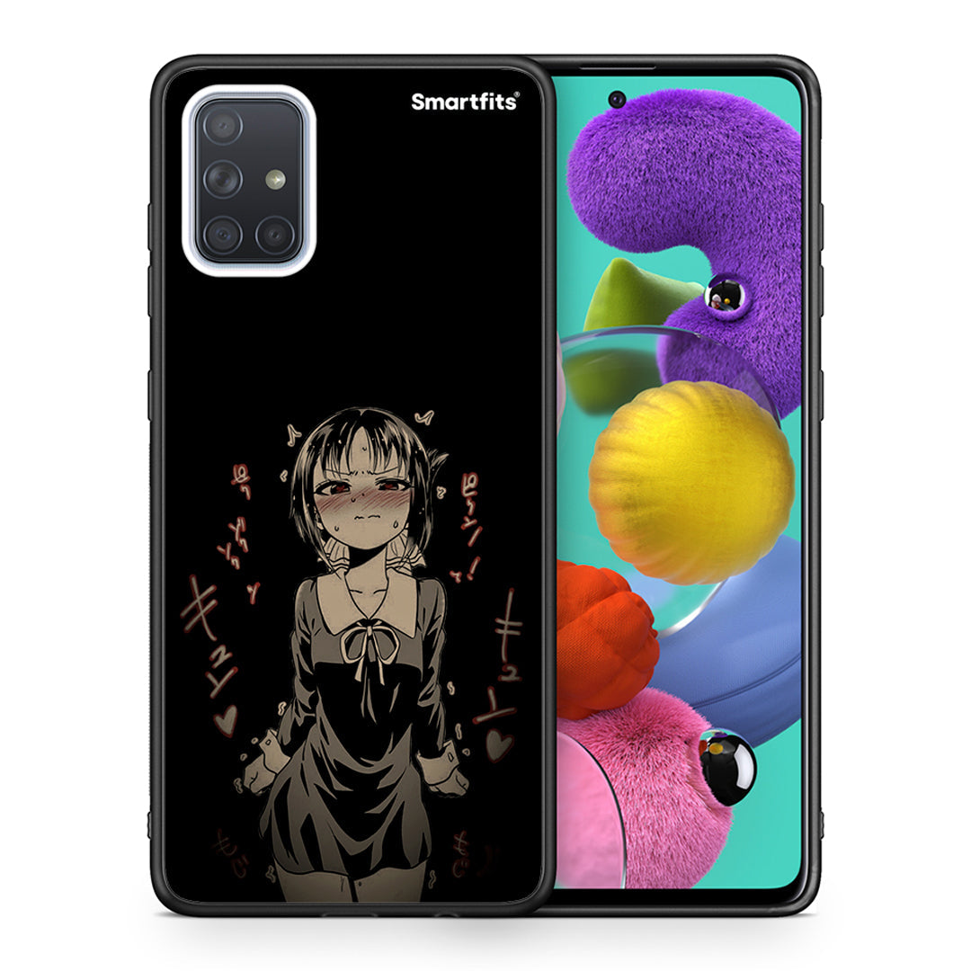 Θήκη Samsung A51 Anime Girl από τη Smartfits με σχέδιο στο πίσω μέρος και μαύρο περίβλημα | Samsung A51 Anime Girl case with colorful back and black bezels