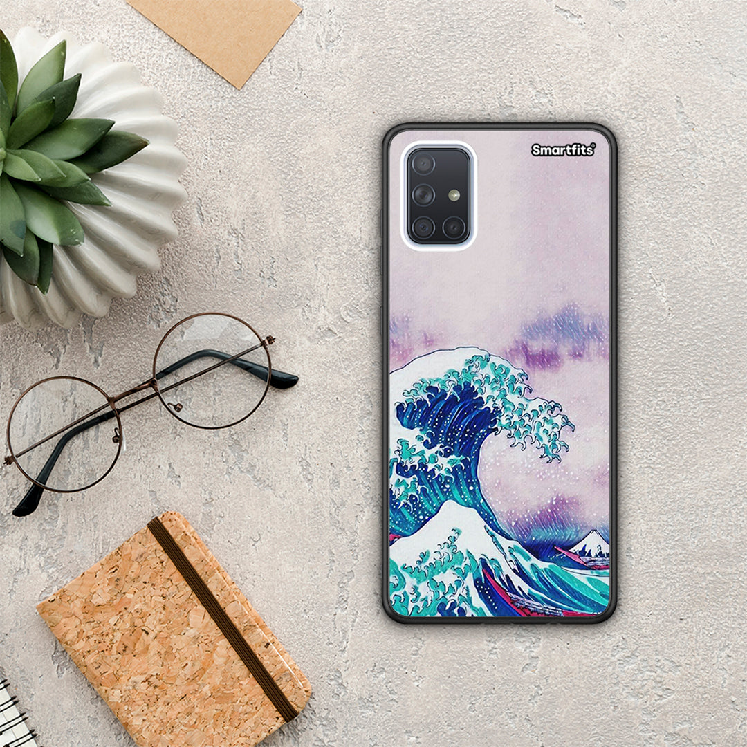 Blue Waves - Samsung Galaxy A51 case
