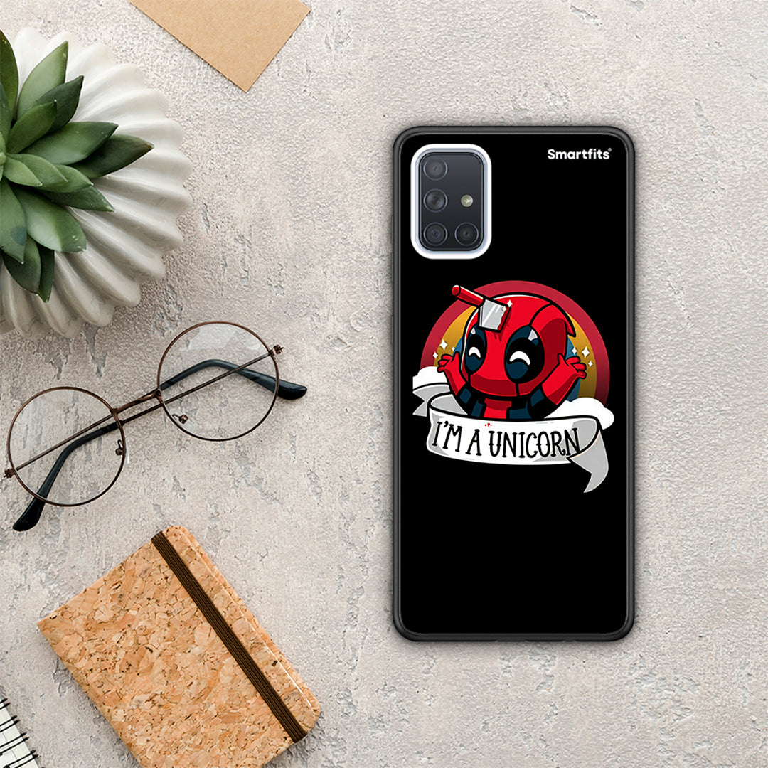 Unicorn Deadpool - Samsung Galaxy A51 θήκη