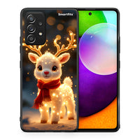 Thumbnail for Θήκη Samsung Galaxy A52 Christmas Cutie από τη Smartfits με σχέδιο στο πίσω μέρος και μαύρο περίβλημα | Samsung Galaxy A52 Christmas Cutie case with colorful back and black bezels