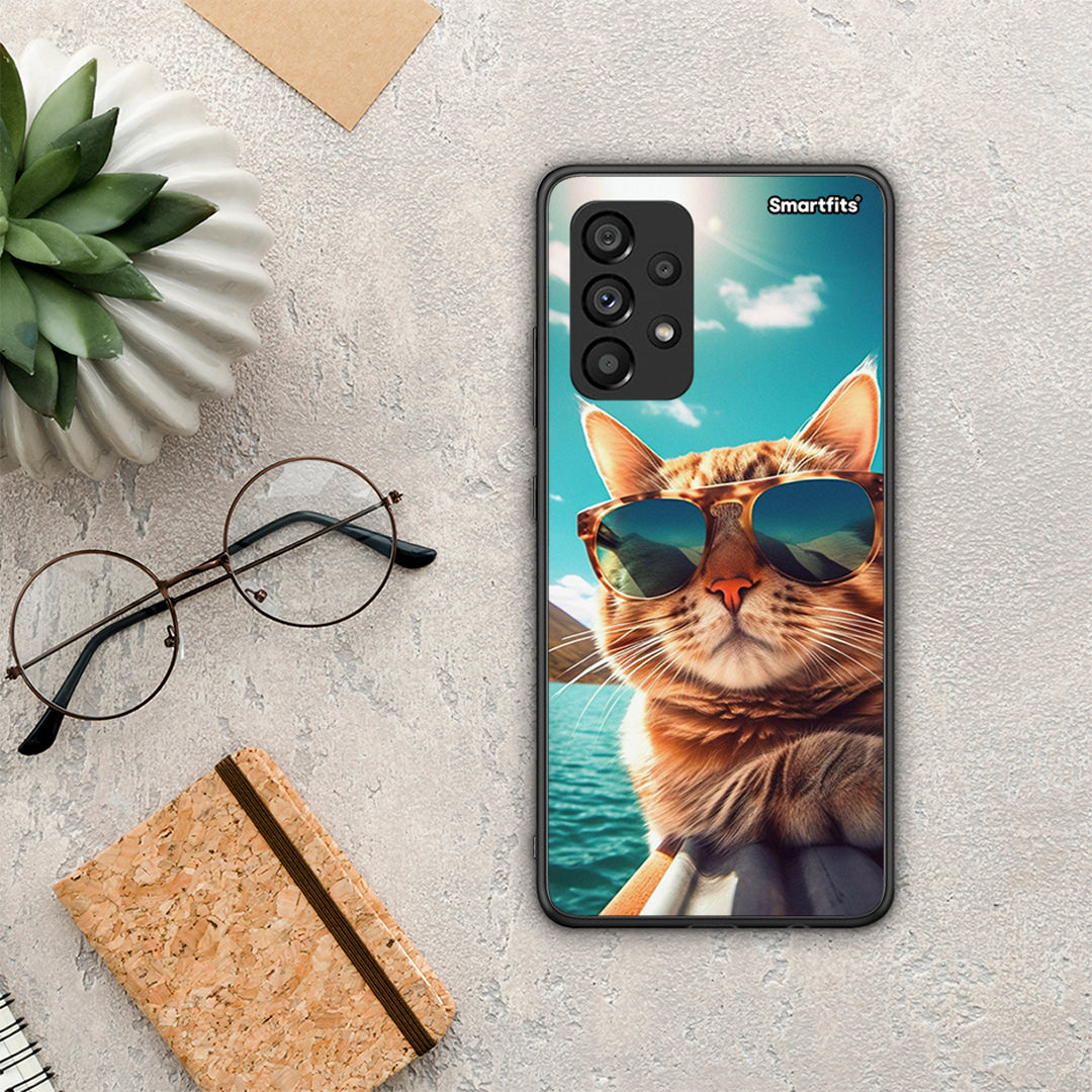 Summer Cat - Samsung Galaxy A53 5G case