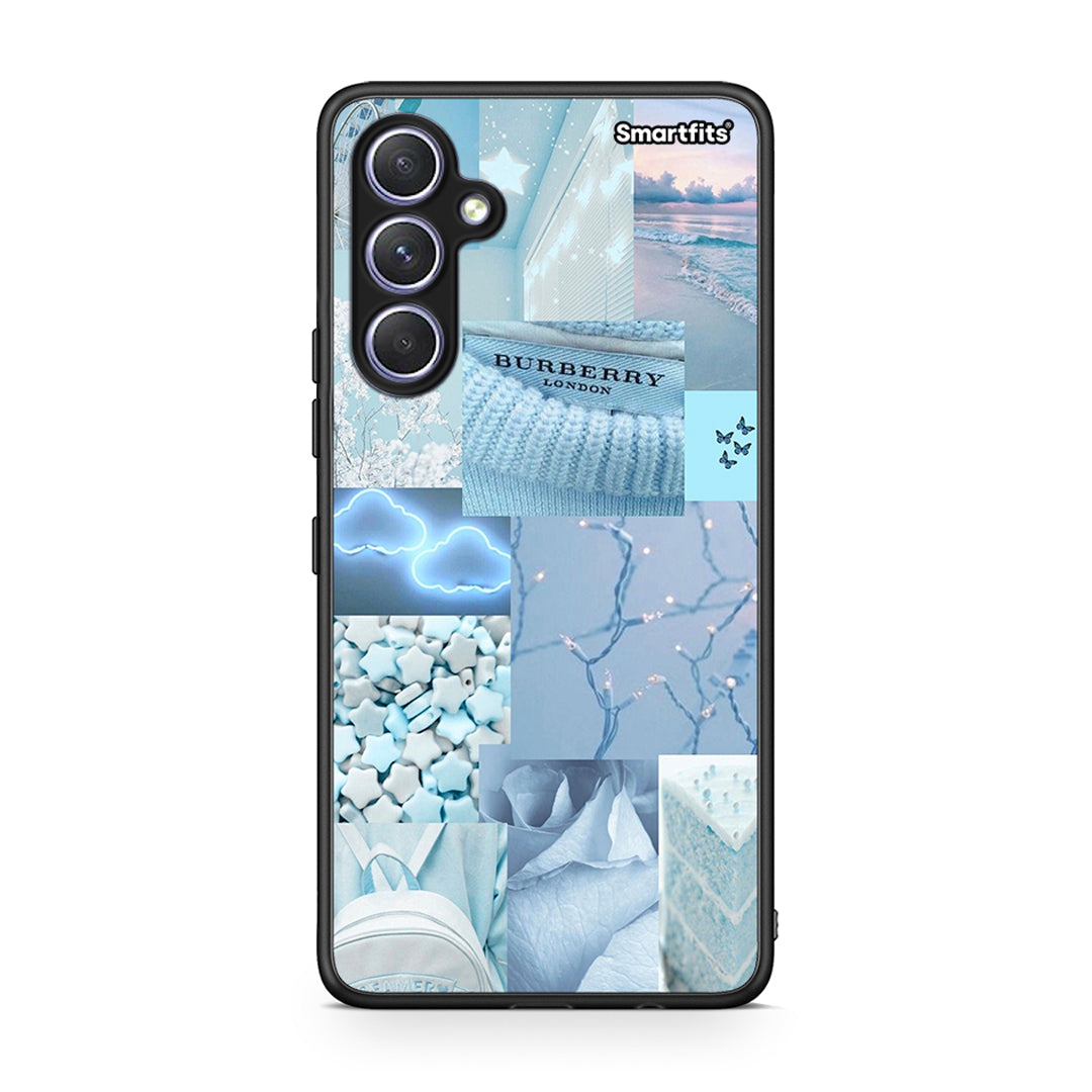 Θήκη Samsung Galaxy A54 Ciel Aesthetic Collage από τη Smartfits με σχέδιο στο πίσω μέρος και μαύρο περίβλημα | Samsung Galaxy A54 Ciel Aesthetic Collage Case with Colorful Back and Black Bezels