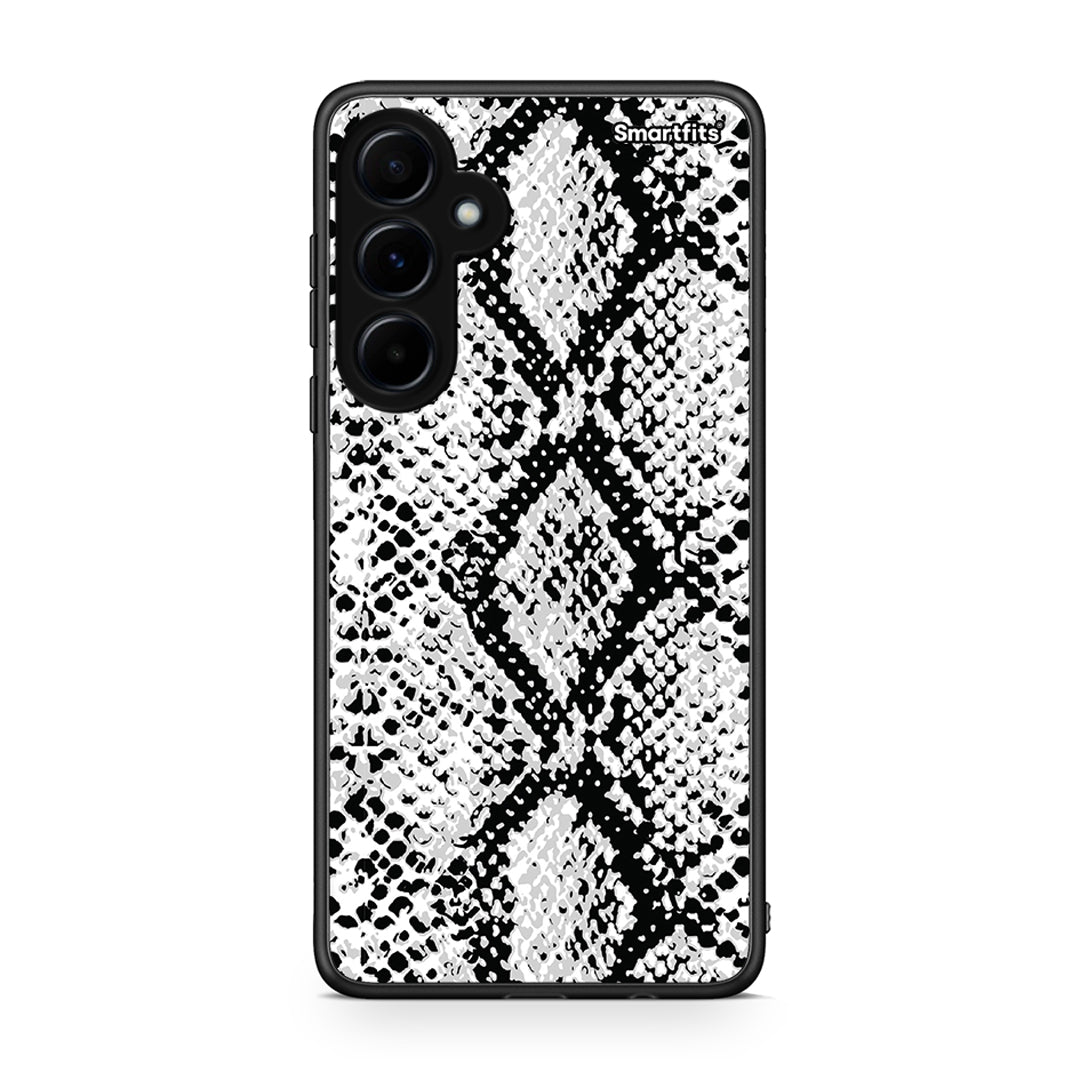 24 - Samsung Galaxy A55 White Snake Animal case, cover, bumper