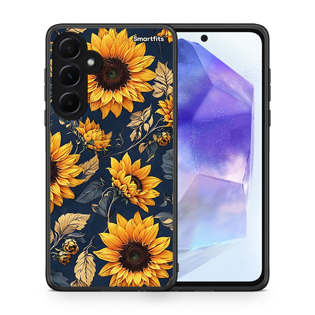 Autumn Sunflowers - Samsung Galaxy A55 case