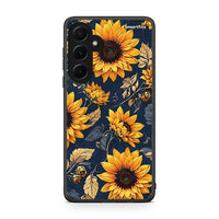 Thumbnail for Samsung Galaxy A55 Autumn Sunflowers Θήκη από τη Smartfits με σχέδιο στο πίσω μέρος και μαύρο περίβλημα | Smartphone case with colorful back and black bezels by Smartfits