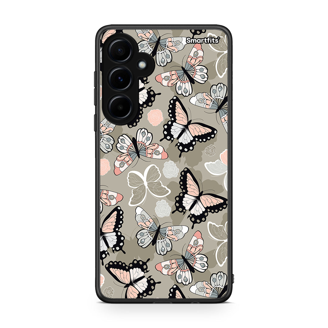 135 - Samsung Galaxy A55 Butterflies Boho case, cover, bumper