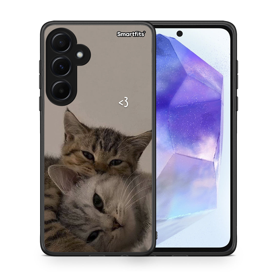 Cats in Love - Samsung Galaxy A55 case