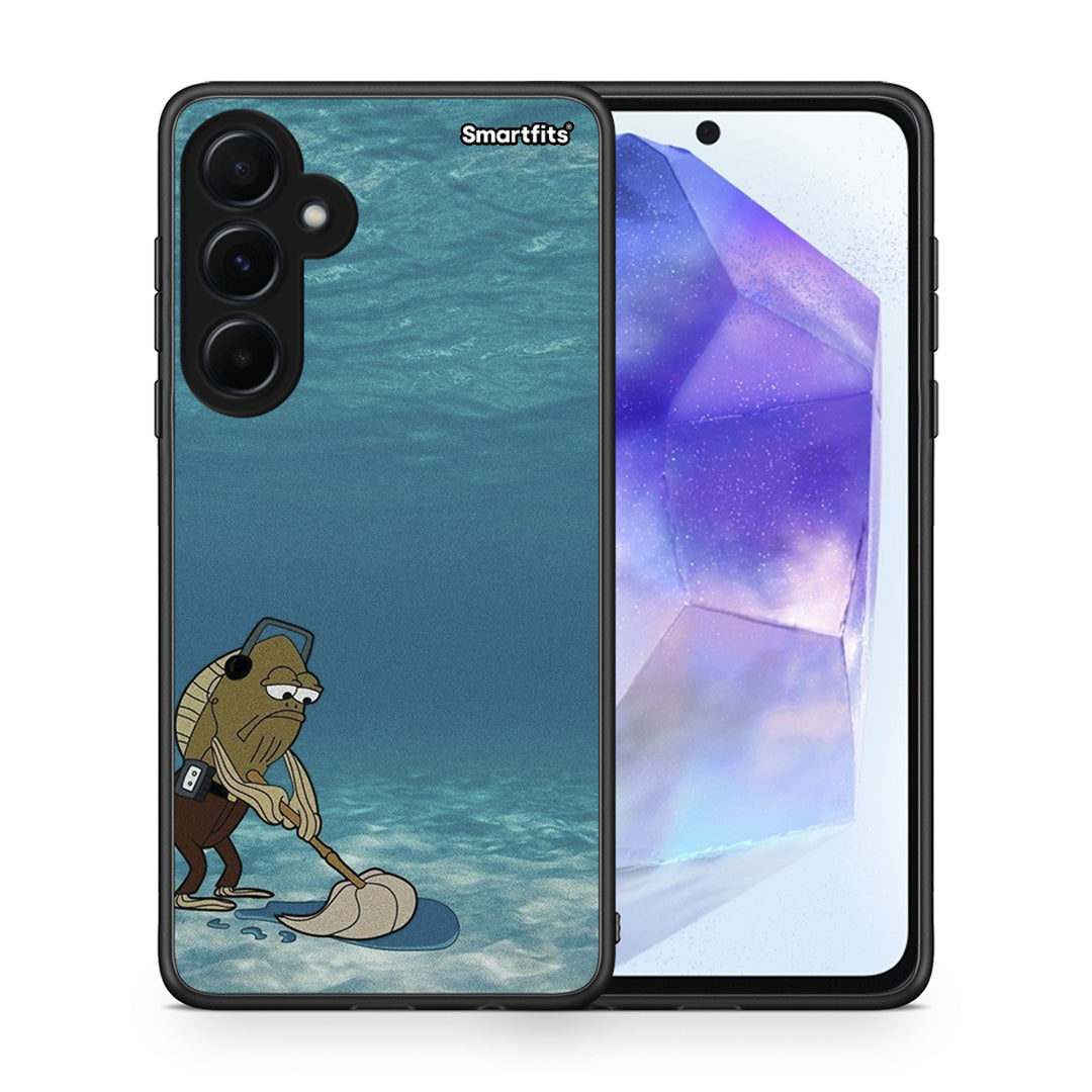 Clean the Ocean - Samsung Galaxy A55 case