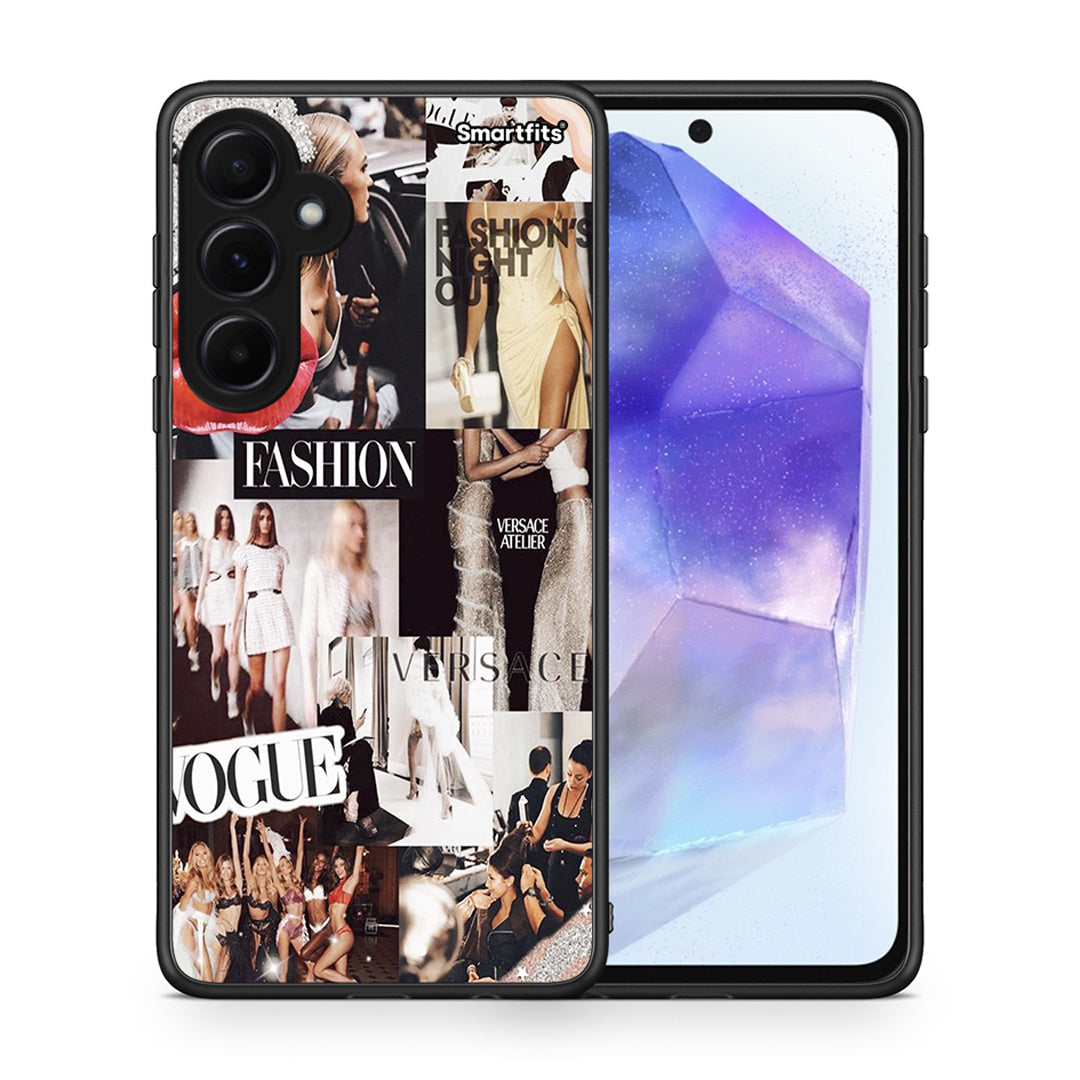 Collage Fashion - Samsung Galaxy A55 case