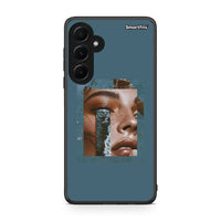 Thumbnail for Samsung Galaxy A55 Cry An Ocean θήκη από τη Smartfits με σχέδιο στο πίσω μέρος και μαύρο περίβλημα | Smartphone case with colorful back and black bezels by Smartfits