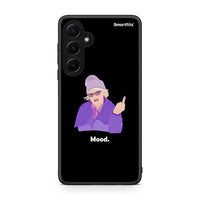 Thumbnail for Samsung Galaxy A55 Grandma Mood Black θήκη από τη Smartfits με σχέδιο στο πίσω μέρος και μαύρο περίβλημα | Smartphone case with colorful back and black bezels by Smartfits