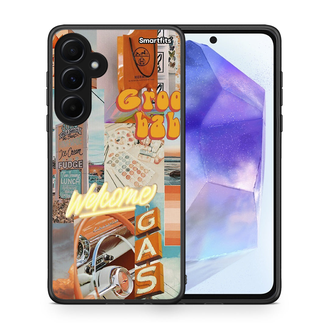 Groovy Babe - Samsung Galaxy A55 case