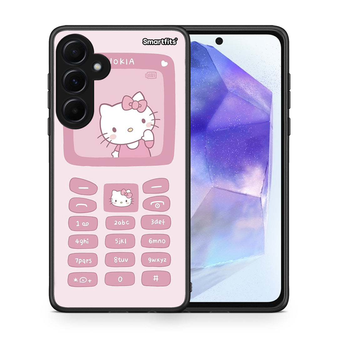 Hello Kitten - Samsung Galaxy A55 case