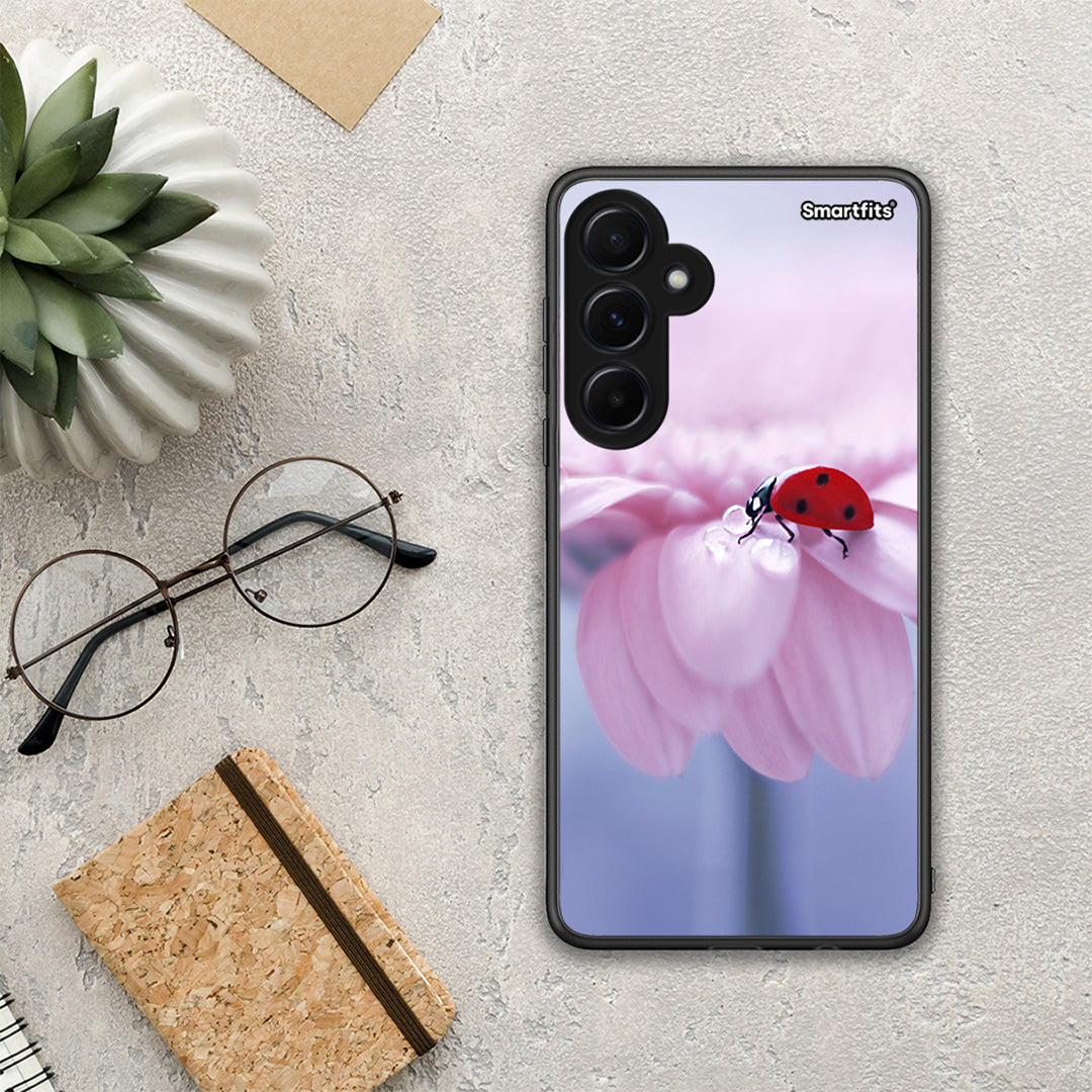 Ladybug Flower - Samsung Galaxy A55 case