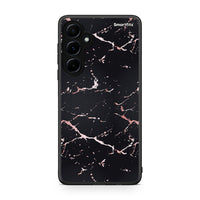 Thumbnail for 4 - Samsung Galaxy A55 Black Rosegold Marble case, cover, bumper