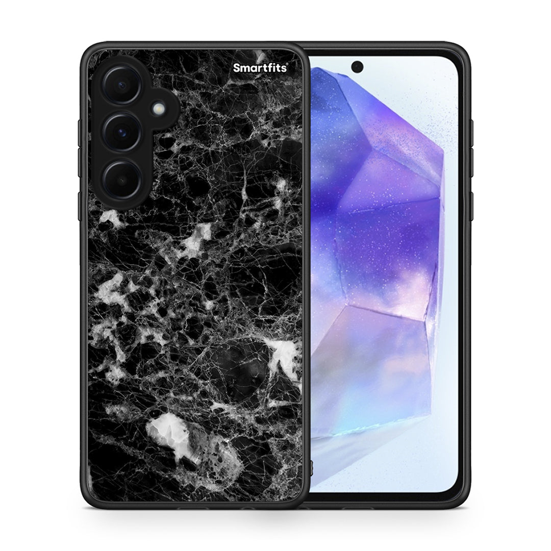 Θήκη Samsung Galaxy A55 Male Marble από τη Smartfits με σχέδιο στο πίσω μέρος και μαύρο περίβλημα | Samsung Galaxy A55 Male Marble case with colorful back and black bezels