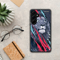 Thumbnail for Popart Lion Designer - Samsung Galaxy A55 case