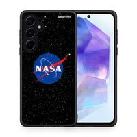 Thumbnail for Θήκη Samsung Galaxy A55 NASA PopArt από τη Smartfits με σχέδιο στο πίσω μέρος και μαύρο περίβλημα | Samsung Galaxy A55 NASA PopArt case with colorful back and black bezels