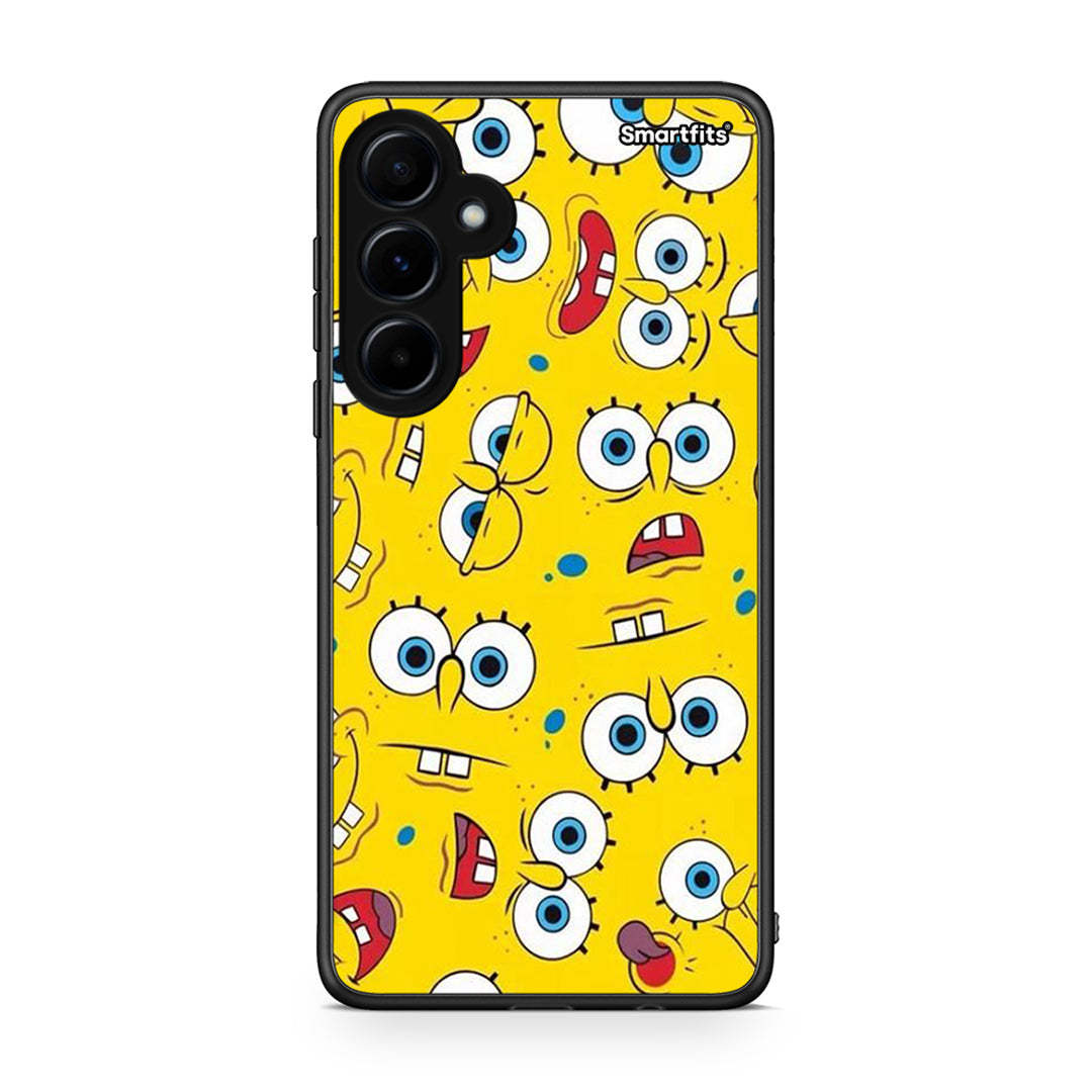 4 - Samsung Galaxy A55 Sponge PopArt case, cover, bumper