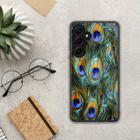 Thumbnail for Real Peacock Feathers - Samsung Galaxy A55 case