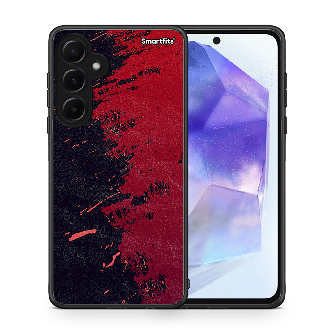 Red Paint - Samsung Galaxy A55 case