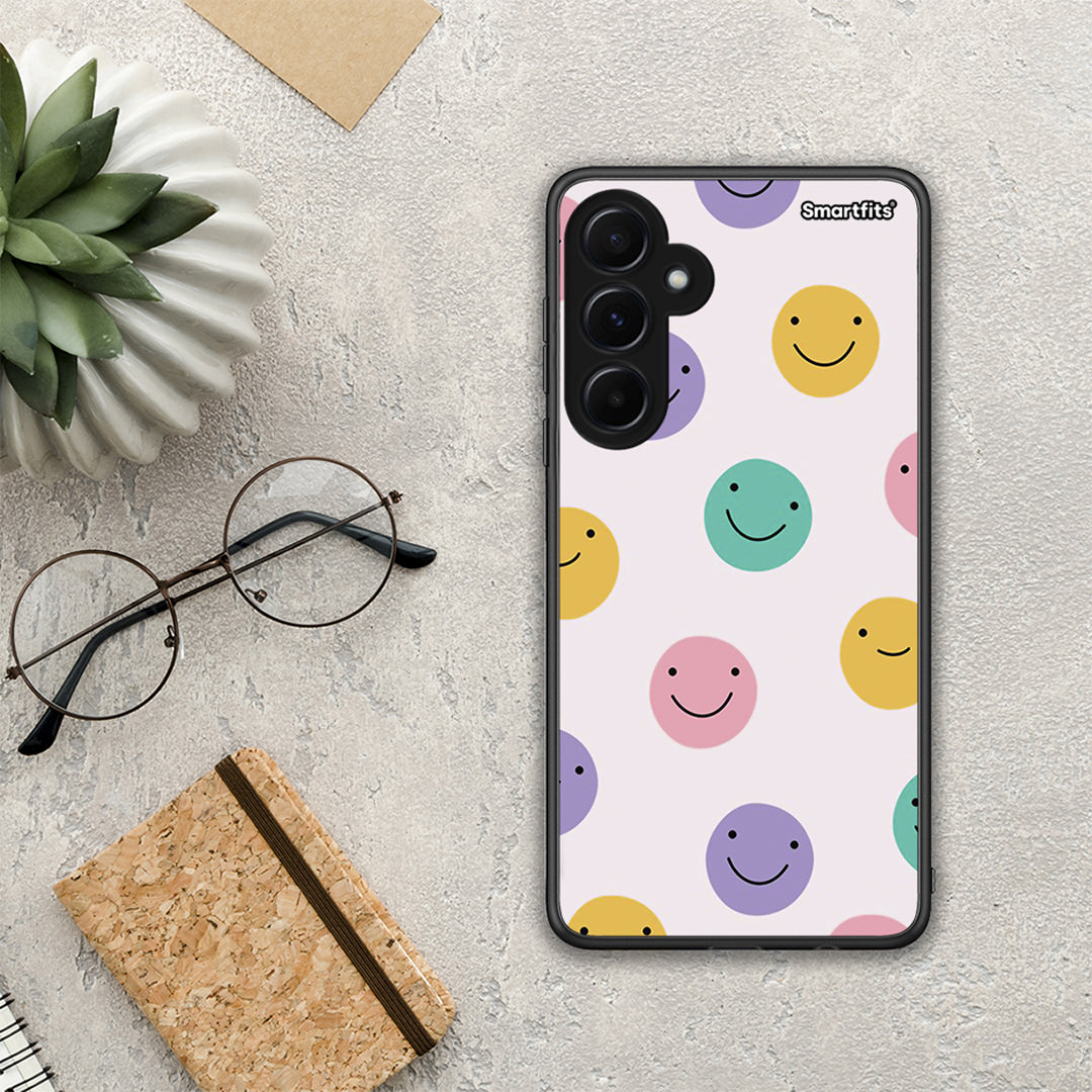 Smiley Faces - Samsung Galaxy A55 case