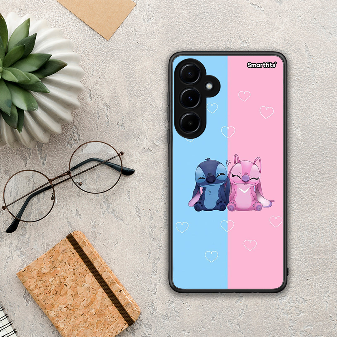 Stitch and Angel - Samsung Galaxy A55 case