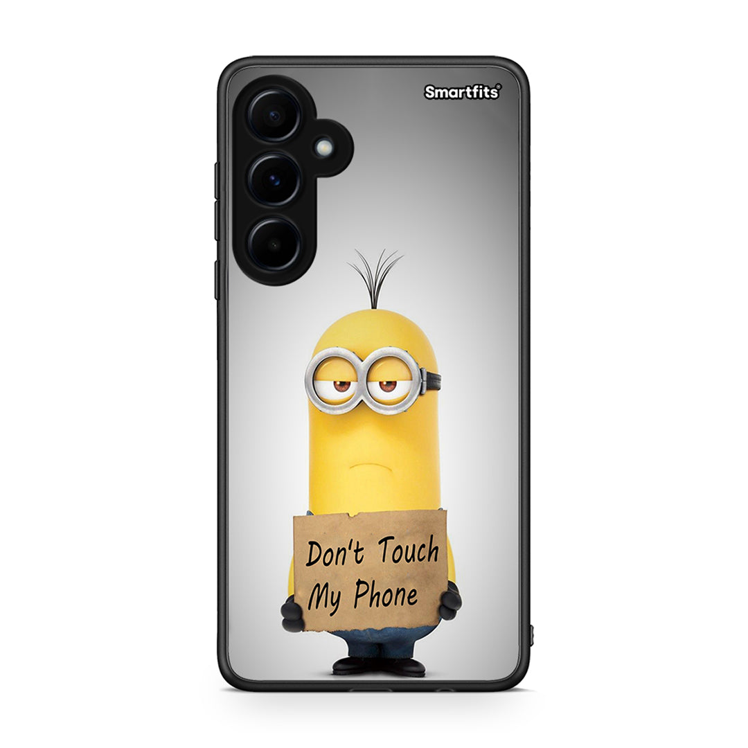 4 - Samsung Galaxy A55 Minion Text case, cover, bumper