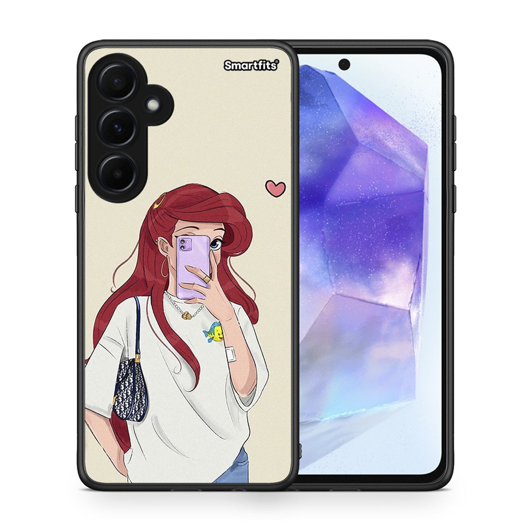 Walking Mermaid - Samsung Galaxy A55 case