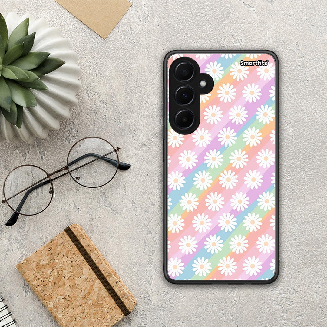 White Daisies - Samsung Galaxy A55 case